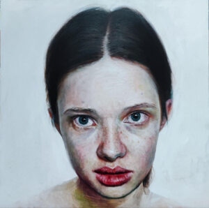 Kalt,ulje na aluminijskoj ploči / oil on aluminium panel 40x30 cm, 2025. Eugen Varzić
